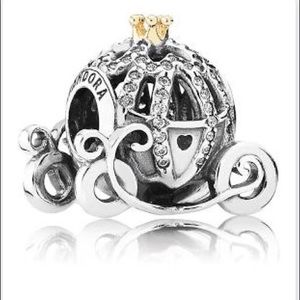 Pandora Cinderella Pumpkin Coach Charm